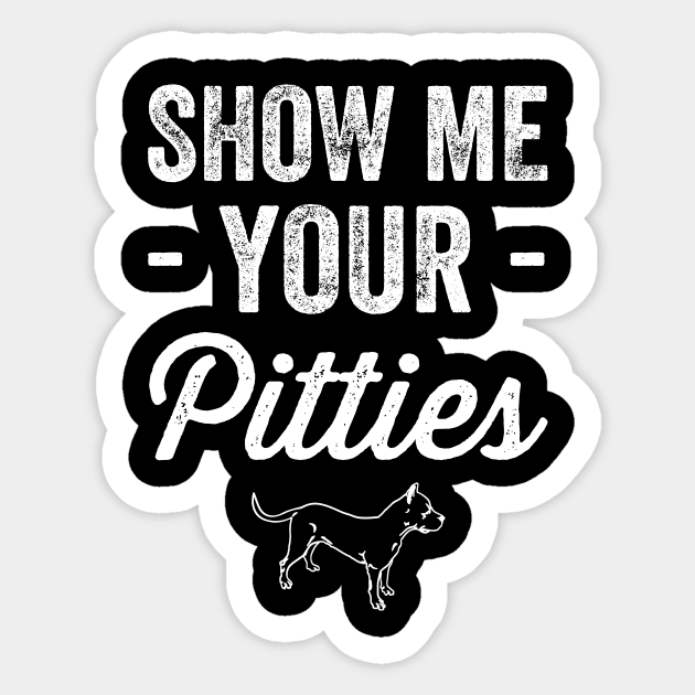 Show me your pitties Sticker by captainmood